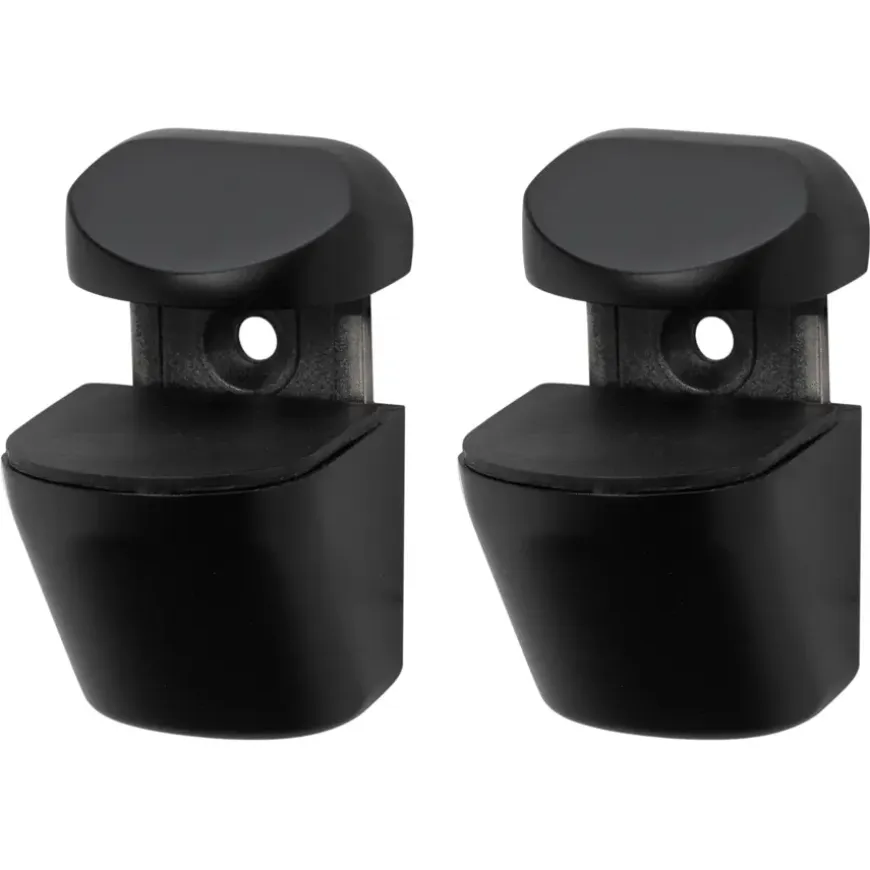 Duraline clip geborsteld goud set 2 stuks