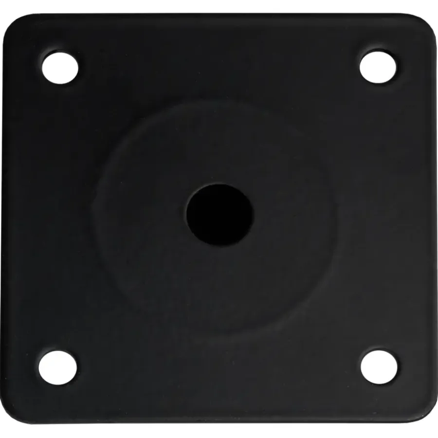 Duraline meubelpoot mat zwart 15 cm