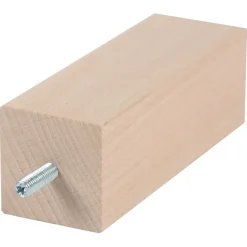 Duraline meubelpoot naturel beuken 5x5x15 cm