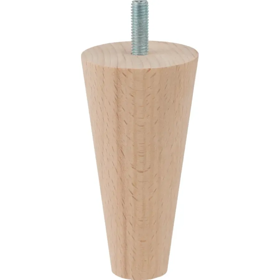 Duraline meubelpoot rond beuken Ø2,5x5x10 cm