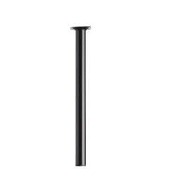 Duraline meubelpoot rond zwart Ø3x40 cm