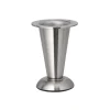 Duraline meubelpoot verstelbaar rond mat nikkel 10,3x11,3 cm