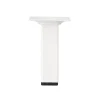 Duraline meubelpoot vierkant wit 2,5x2,5x10 cm