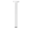 Duraline meubelpoot vierkant wit 2,5x2,5x25 cm