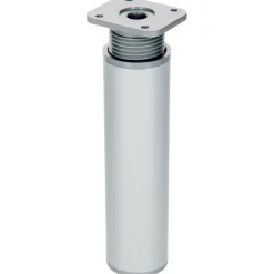 Duraline meubelpoot zilver aluminium 4x15x18 cm
