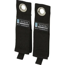 Duraline opslagband L zwart 5x33 cm set 2 stuks