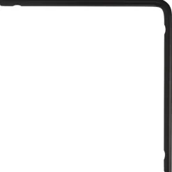Duraline plankdrager buis matzwart 20x20 cm
