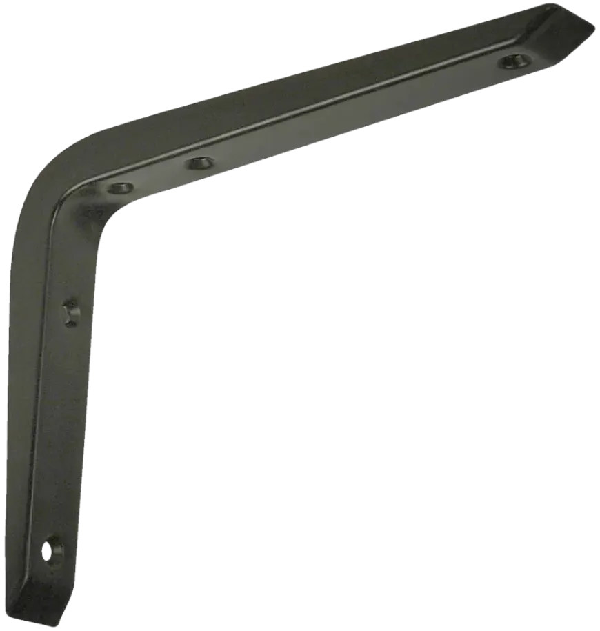 Duraline plankdrager cantilever zwart 15x12 cm