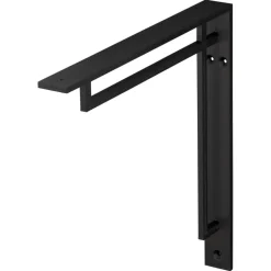 Duraline plankdrager model A zwart 14,5x14,5 cm