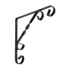 Duraline plankdrager ornament zwart 25x25 cm