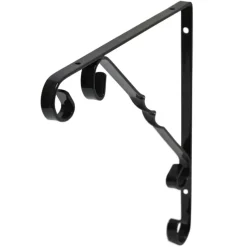 Duraline plankdrager ornament zwart 25x25 cm