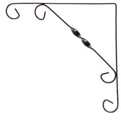 Duraline plankdrager ornament antiek bruin 15x15 cm