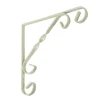 Duraline plankdrager ornament wit 20x20 cm