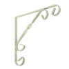 Duraline plankdrager ornament wit 25x25 cm