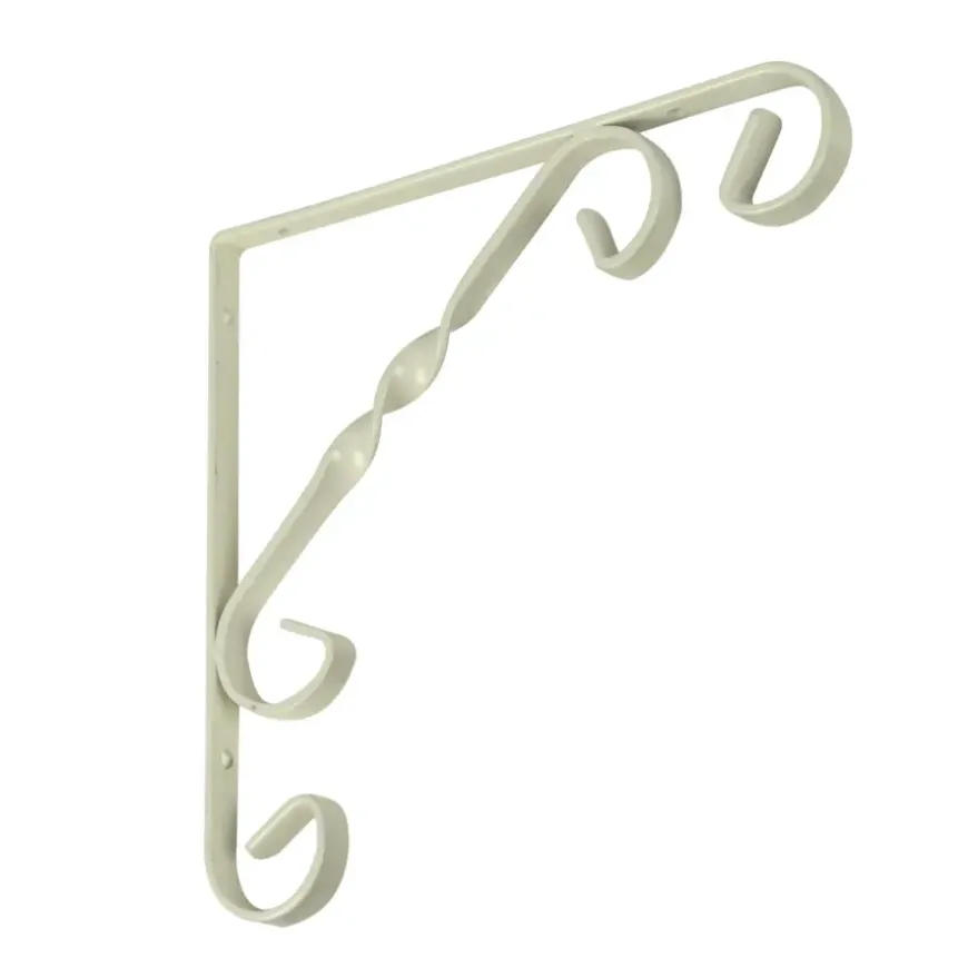 Duraline plankdrager ornament wit 25x25 cm