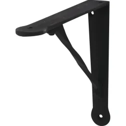 Duraline plankdrager plank twist zwart 19x19cm