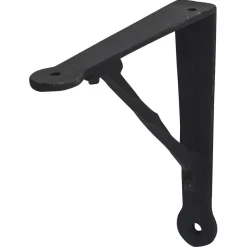 Duraline plankdrager plank twist zwart 14,5x14,5cm