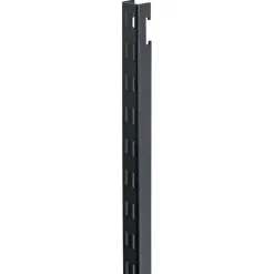 Duraline rail 175 cm zwart t.b.v. opbergsysteem hangend