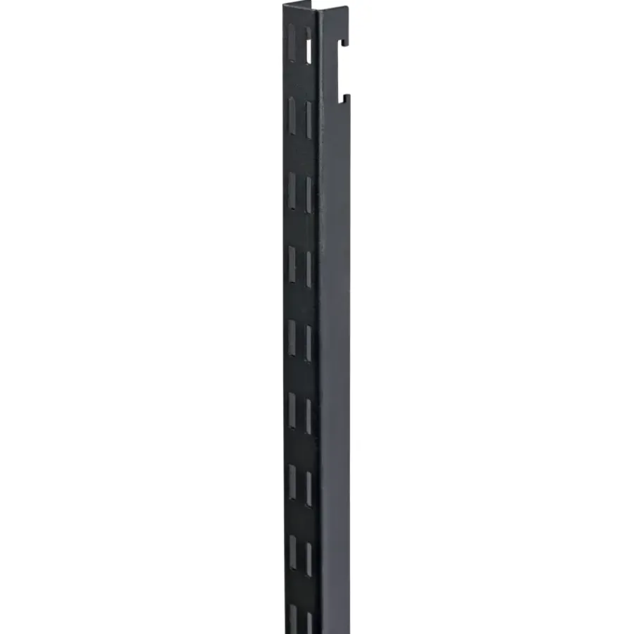 Duraline rail 175 cm zwart t.b.v. opbergsysteem hangend