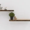 Duraline wandplank eikenfineer met schors 80x23,5 cm 38mm
