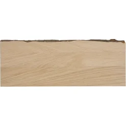 Duraline wandplank eikenfineer met schors 60x23,5 cm 38 mm