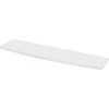 Duraline wandplank gebogen XS2 wit hout 80x23,5 cm 18 mm