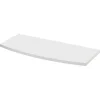 Duraline wandplank gebogen XS2 wit hout 60x23,5 cm 18 mm