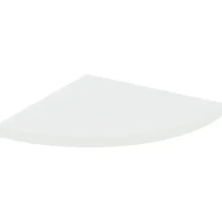 Duraline wandplank hoek XS2 wit 30x30 cm 18 mm