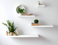 Duraline wandplank XL4 wit 118x23,5 cm 38 mm