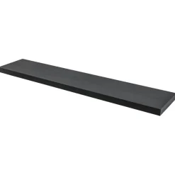 Duraline wandplank XL4 zwart eiken 118x23,5 cm 38 mm