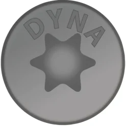 DYNAPLUS Schroef universeel platkop AR-coating TX25 5.0x60 150 stuks