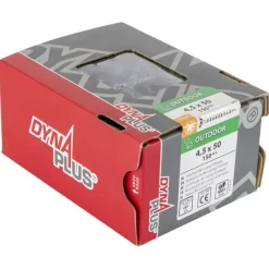 DYNAPLUS Schroef universeel platkop AR-coating TX-25 4.5x50 150 stuks