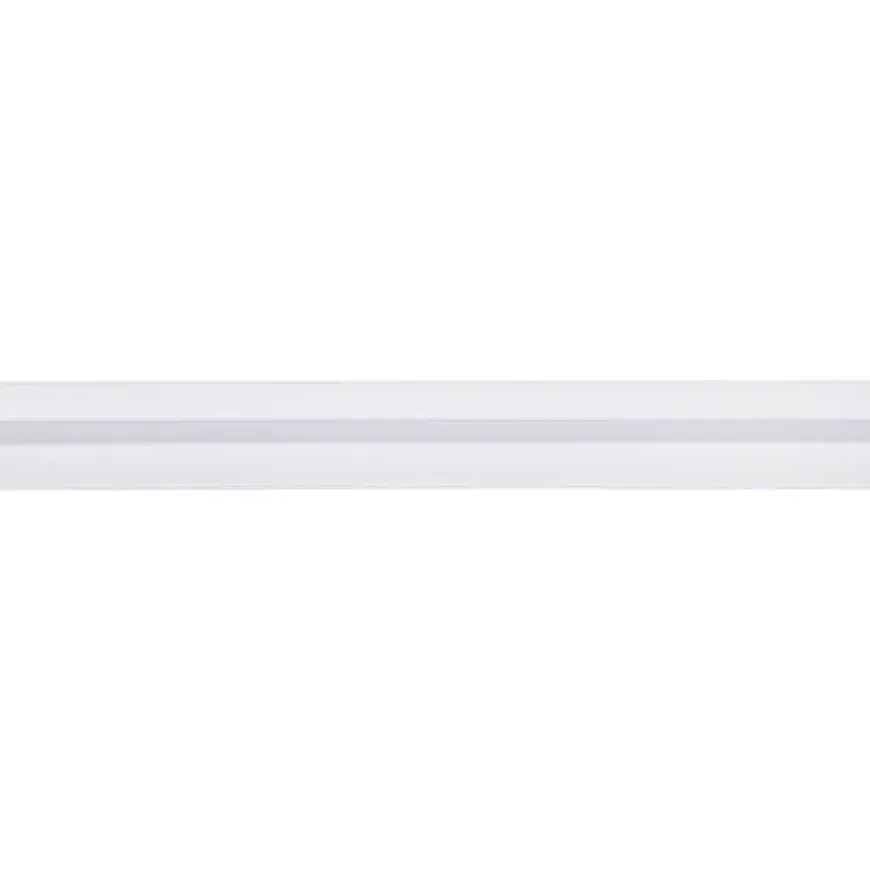 Eindprofiel kunststof wit 4x20 mm lengte 260 cm