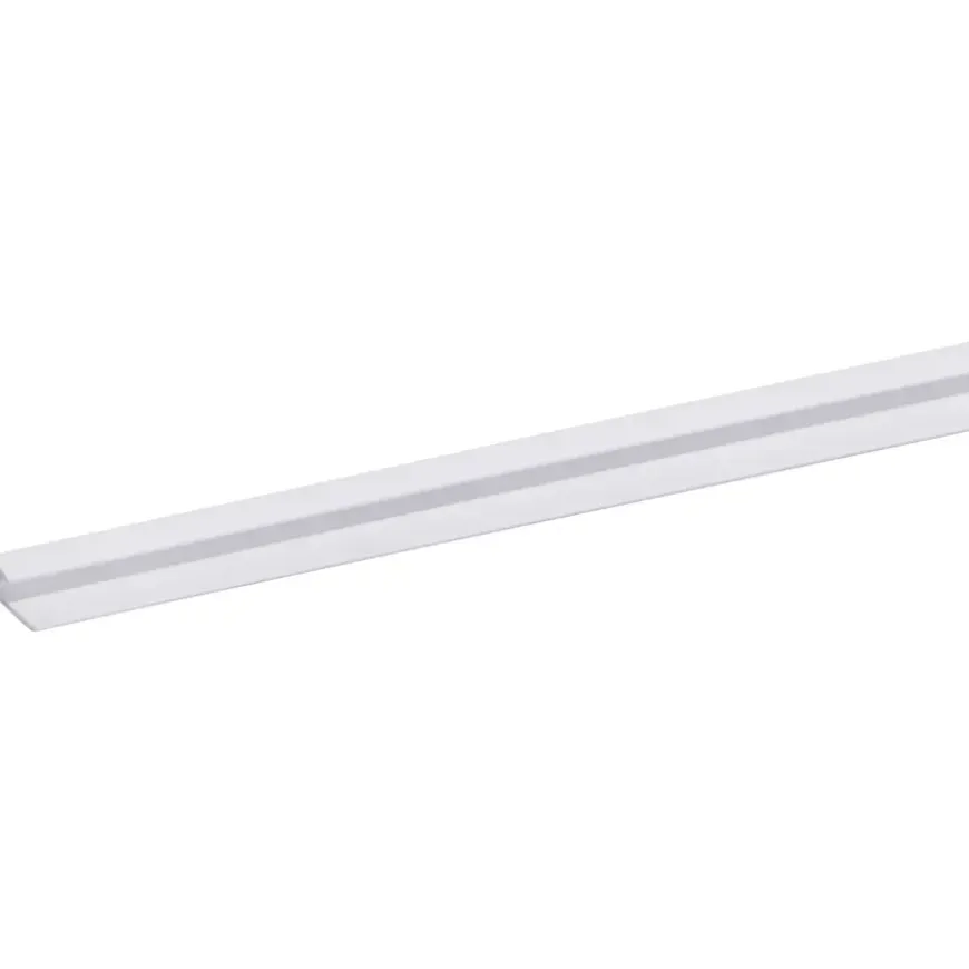 Eindprofiel kunststof wit 4x20 mm lengte 260 cm