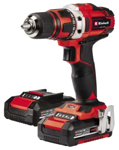 Einhell 18V accuboormachine TE-CD 18/40 LI incl. 2 accu's 1,5Ah + lader + koffer