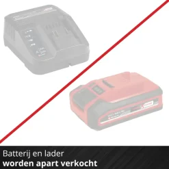 EINHELL 18V accu terrasreiniger Picobella 18/90 LI zonder accu
