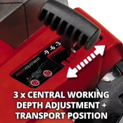 Einhell 18V accu verticuteermachine 36cm GE-SA 36/35 LI zonder accu