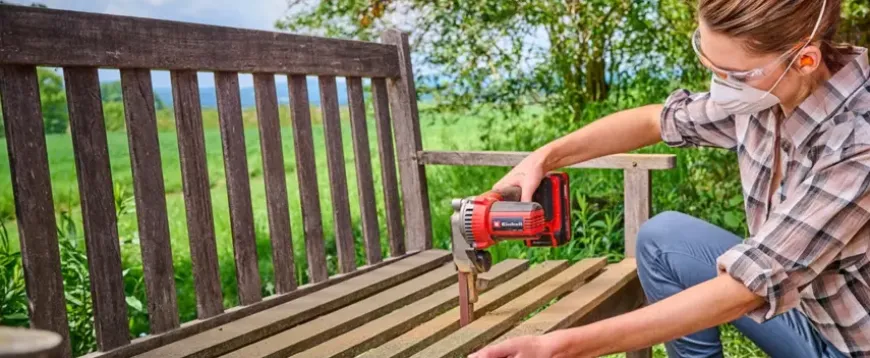 Einhell 18V bandschuurmachine / powerfile TE-BF 18 LI (zonder accu)