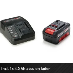 Einhell 18V grasmaaier GE-CM 18/33 Li Kit (incl. 4.0Ah accu en oplader)