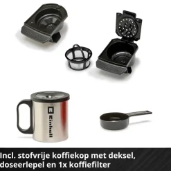 EINHELL 18V koffiemachine TE-CF 18 Li (zonder accu)