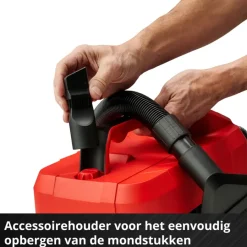 EINHELL 18V nat-/droogzuiger TE-VC 18/10 Li (zonder accu)