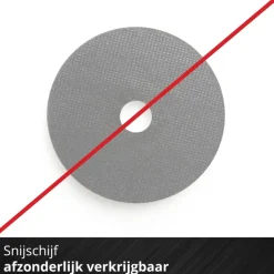 Einhell 18V slijptol / haakse slijper 115mm TE-AG 18/115-2 LI (zonder accu)