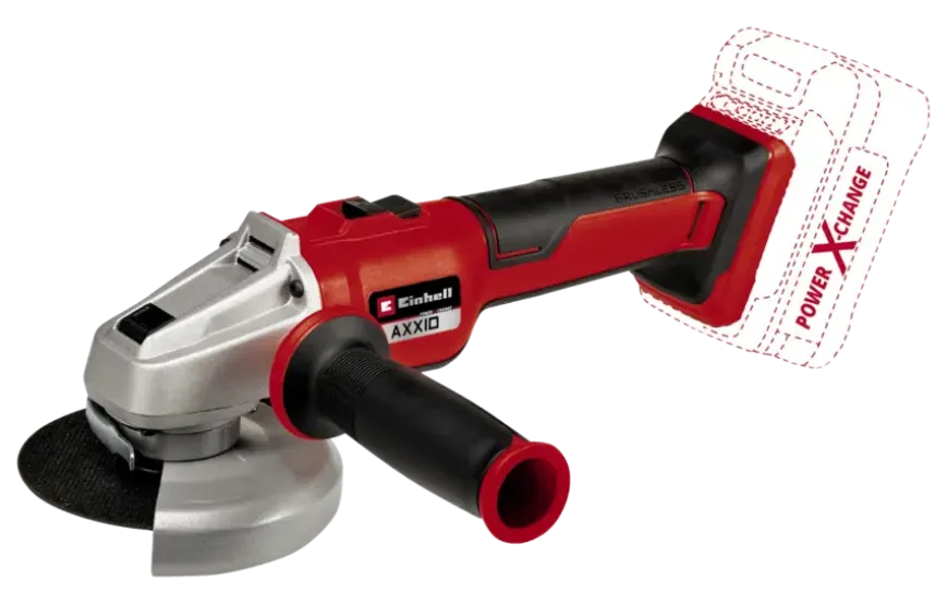 Einhell 18V slijptol / haakse slijper 125mm Axxio 18/125 Q BL (zonder accu)