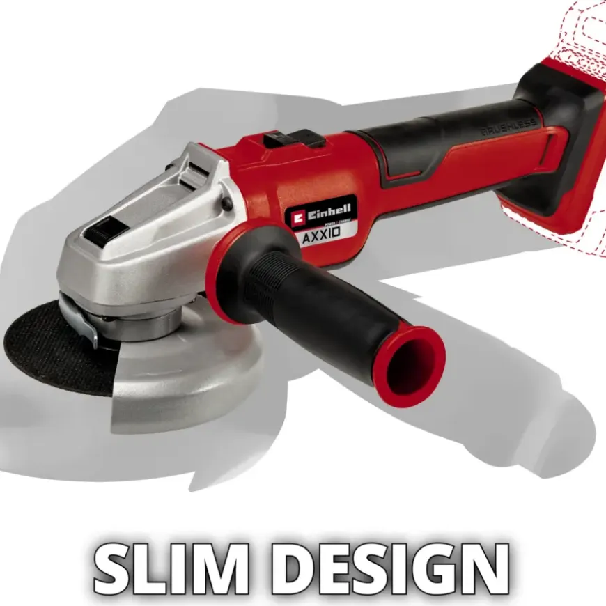 Einhell 18V slijptol / haakse slijper 125mm Axxio 18/125 Q BL (zonder accu)