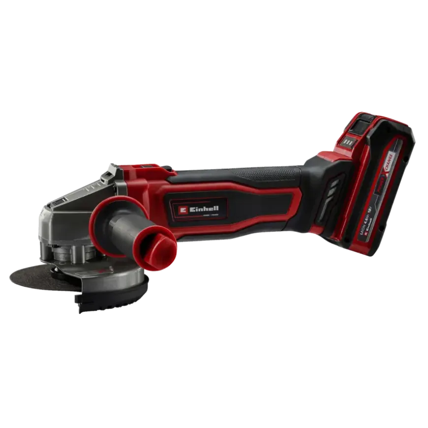 Einhell 18V slijptol / haakse slijper 125mm TE-AG 18/125-2 LI incl 4.0Ah accu en lader