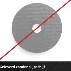 Einhell 18V slijptol / haakse slijper 115mm TC-AG 18/115 LI incl 4.0Ah accu en lader