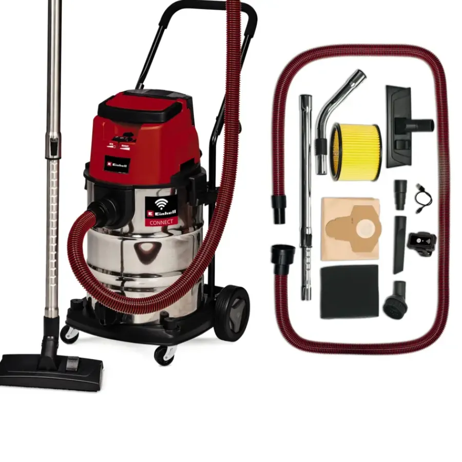 EINHELL 2x18V droogzuiger TP-VC 36/30 S Auto (zonder accu)