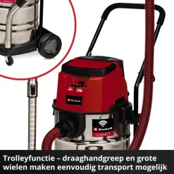 EINHELL 2x18V droogzuiger TP-VC 36/30 S Auto (zonder accu)