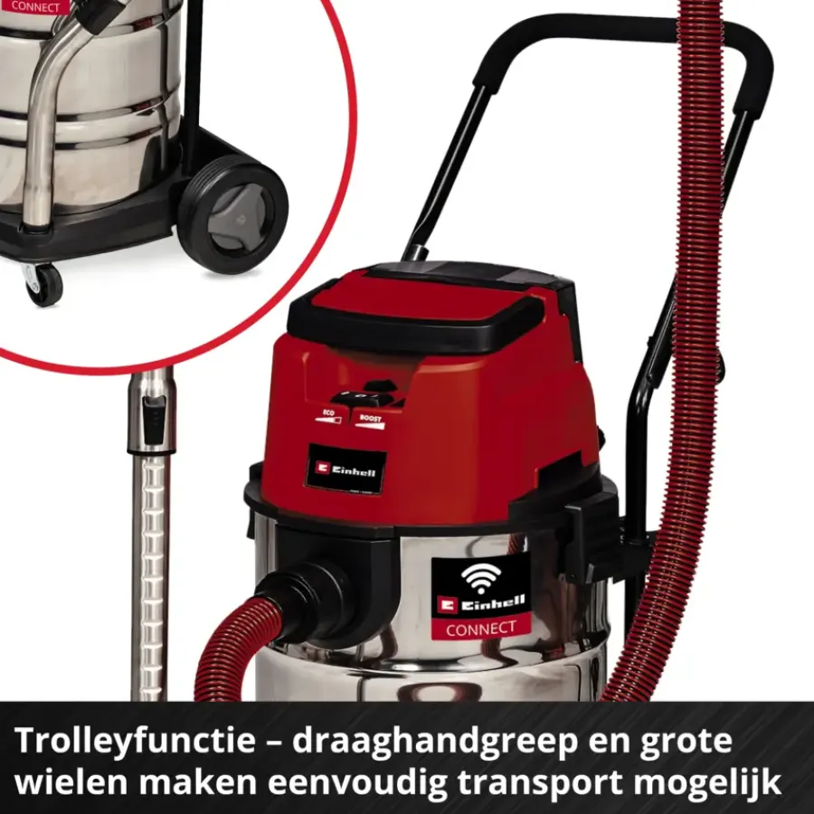 EINHELL 2x18V droogzuiger TP-VC 36/30 S Auto (zonder accu)