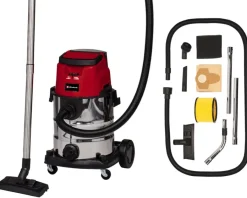 EINHELL 2x18V nat-/droogzuiger TE-VC 36/25 Li S (zonder accu)